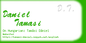 daniel tamasi business card
