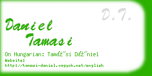 daniel tamasi business card